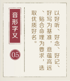 台州哪里起名专业-起名流程五